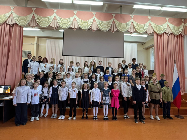 Праздничный концерт к Дню Победы.